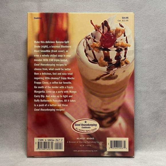 Recipes Book Good Housekeeping Blend It! Frappes, Smoothies, Soups, Pancakes etc - Picture 2 of 2